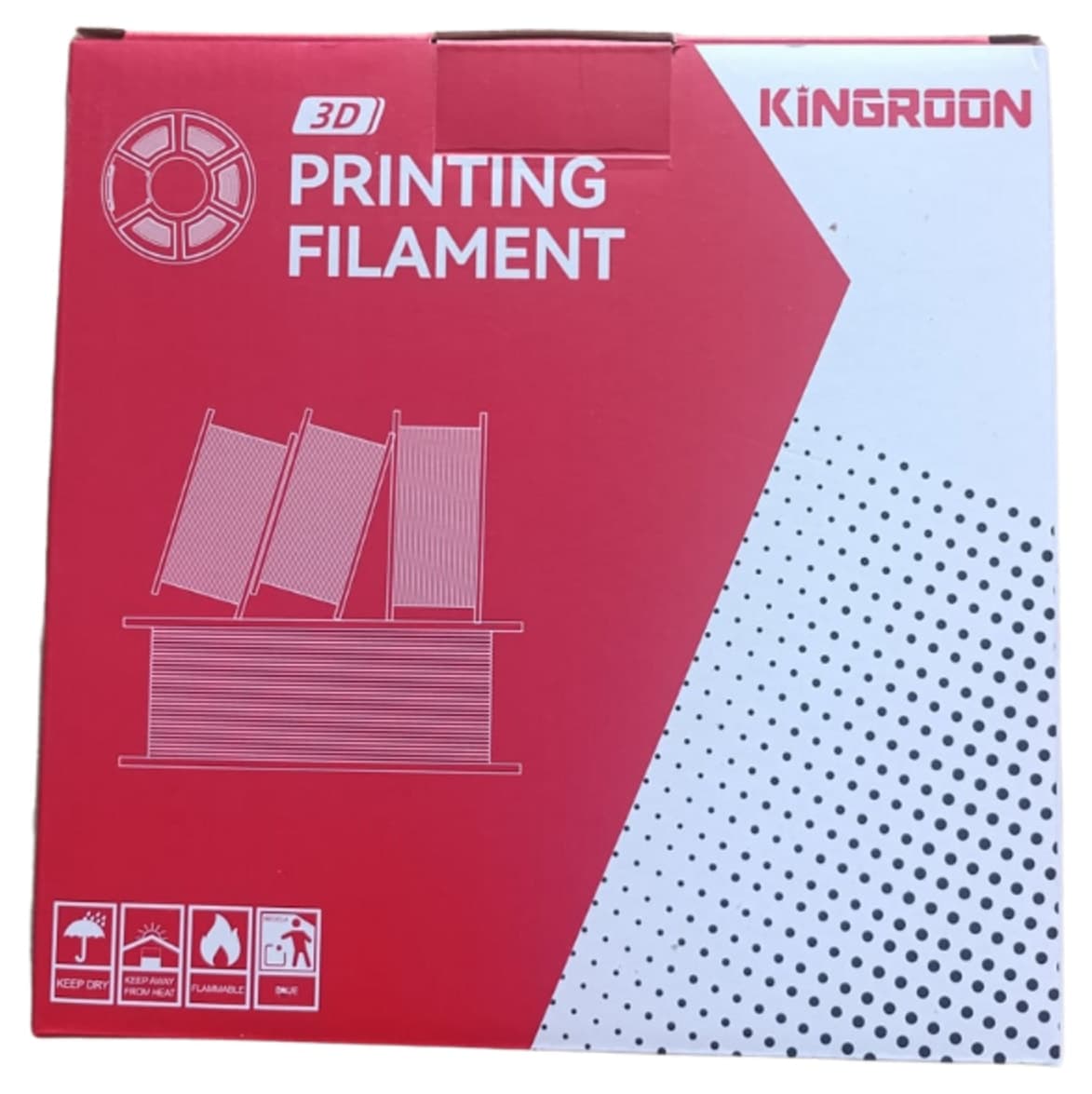 فیلامنت KINGROON PLA ابریشمی دو رنگ آبی و سبز 1.75mm 1Kg فیلامنت KINGROON PLA ابریشمی دو رنگ آبی و سبز 1.75mm 1Kg