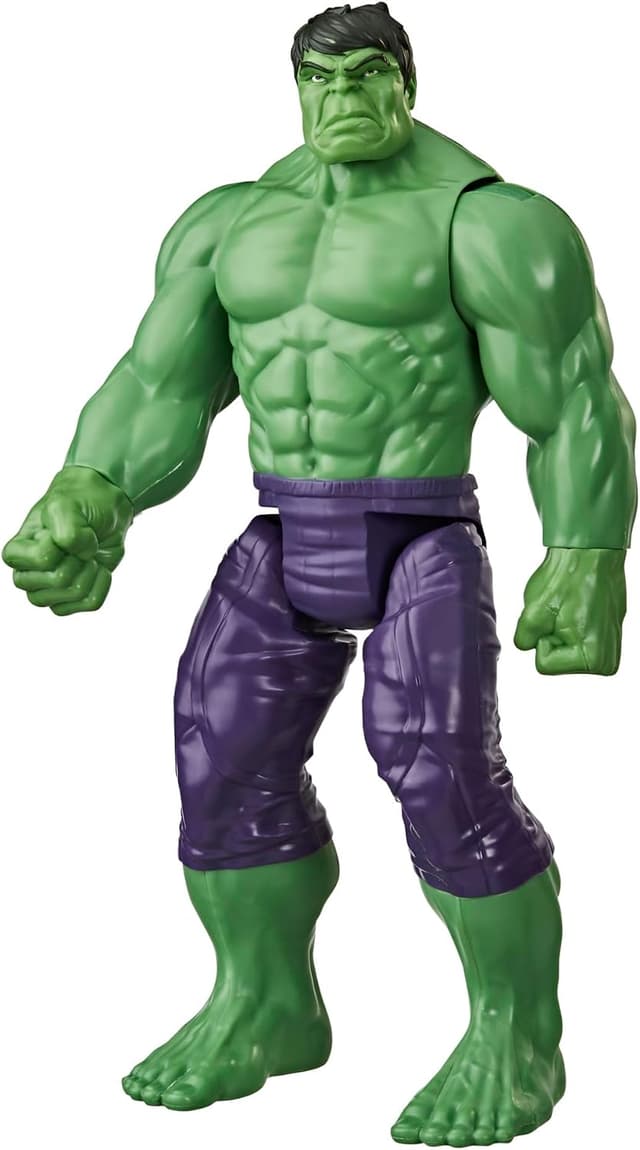 اکشن فیگور هالک Marvel Avengers Titan Hero Series Blast Gear Deluxe مدل 30 cm اکشن فیگور هالک Marvel Avengers Titan Hero Series Blast Gear Deluxe مدل 30 cm