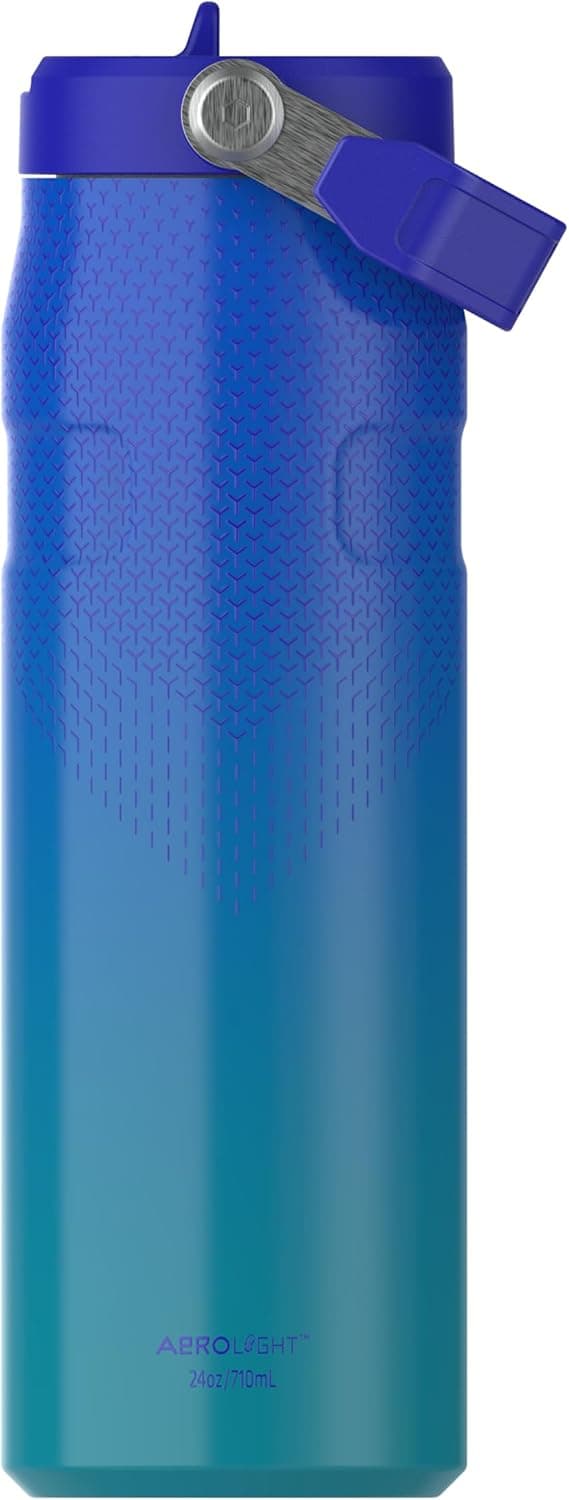 قمقمه Stanley IceFlow Aerolight Flip Straw 2.0 با نی 0.7 Litre آبی اقیانوسی قمقمه Stanley IceFlow Aerolight Flip Straw 2.0 با نی 0.7 Litre آبی اقیانوسی