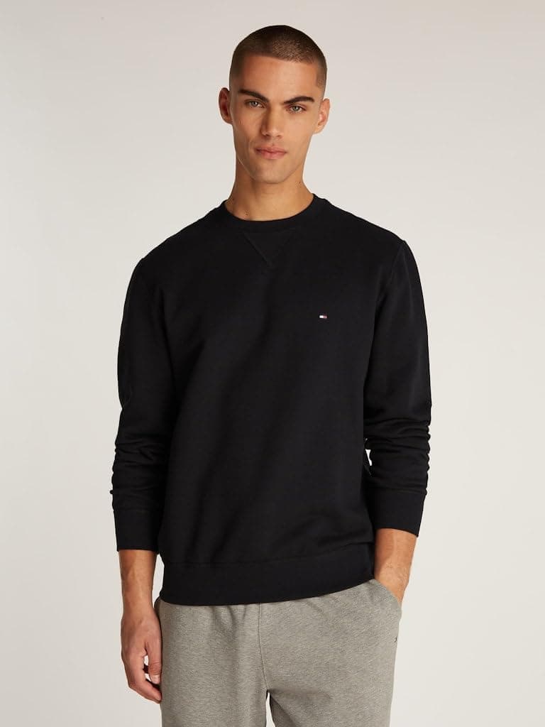 سویشرت مردانه Tommy Hilfiger یقه گرد فلیس Essential سویشرت مردانه Tommy Hilfiger یقه گرد فلیس Essential