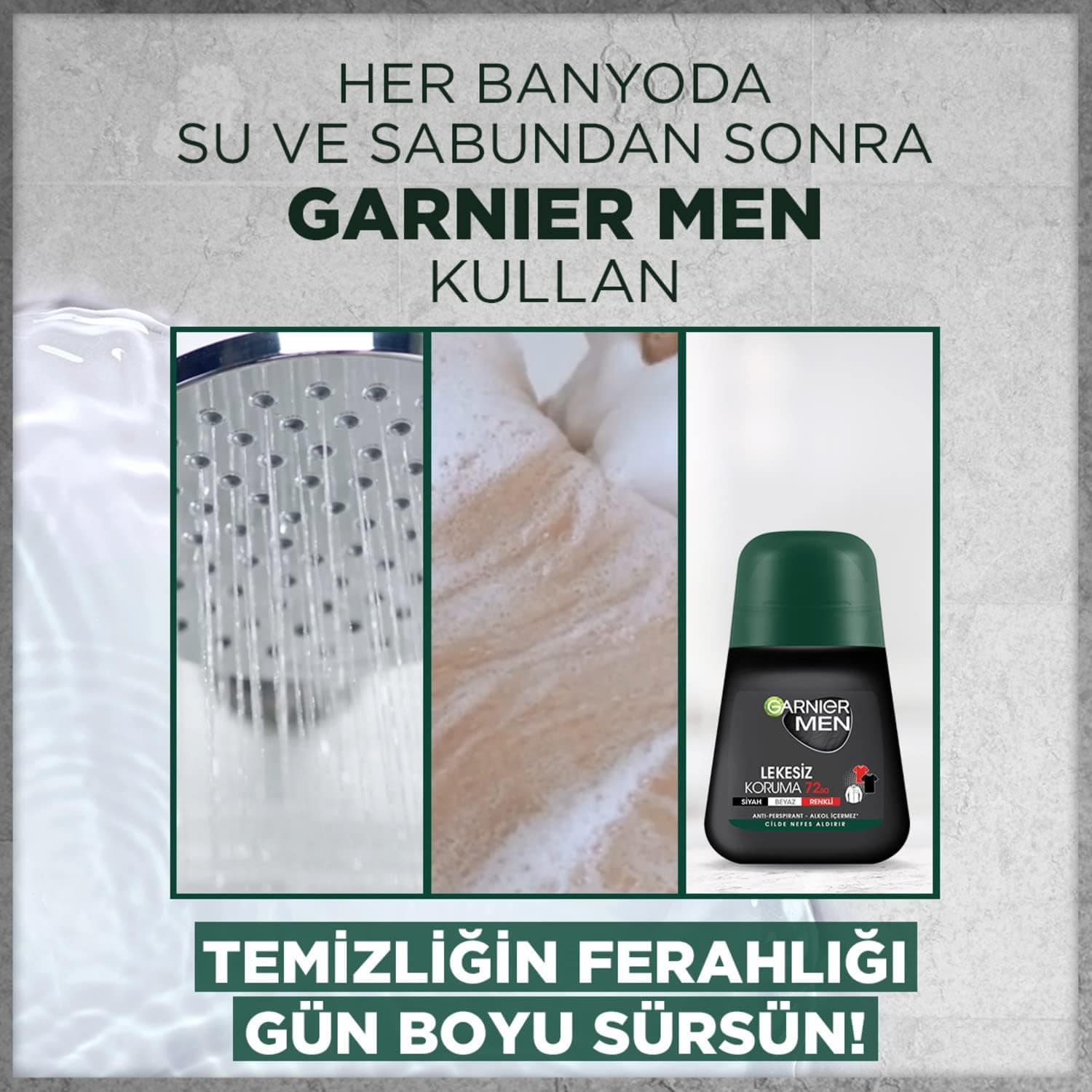 دئودورانت رولآن مردانه Garnier ضد لک دئودورانت رولآن مردانه Garnier ضد لک