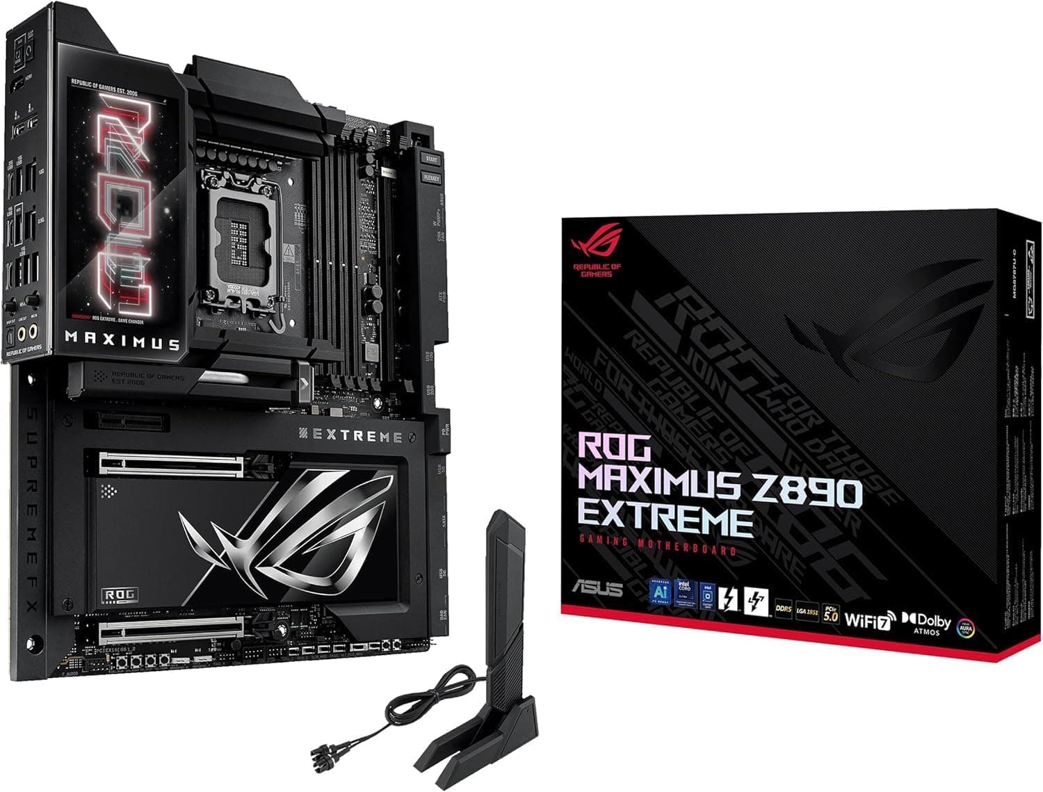 مادربرد ASUS مدل ROG STRIX Z890-F GAMING WIFI سوکت LGA 1851 مشکی مادربرد ASUS مدل ROG STRIX Z890-F GAMING WIFI سوکت LGA 1851 مشکی