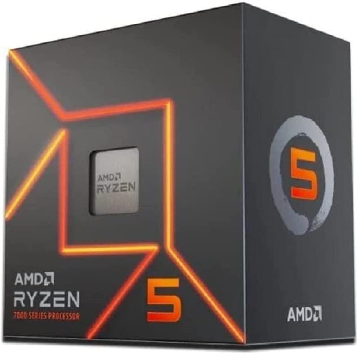 پردازنده دسکتاپ AMD Ryzen 5 7600 شش هستهای دوازده رشتهای با حافظه کش 38 MB و فرکانس حداکثر 5.1 GHz پردازنده دسکتاپ AMD Ryzen 5 7600 شش هستهای دوازده رشتهای با حافظه کش 38 MB و فرکانس حداکثر 5.1 GHz