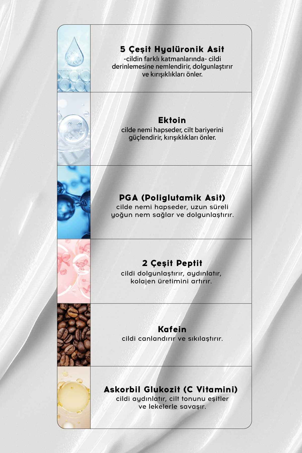 کرم دور چشم Cream Co. ضد چروک با پپتید، ویتامین C و کافئین کرم دور چشم Cream Co. ضد چروک با پپتید، ویتامین C و کافئین