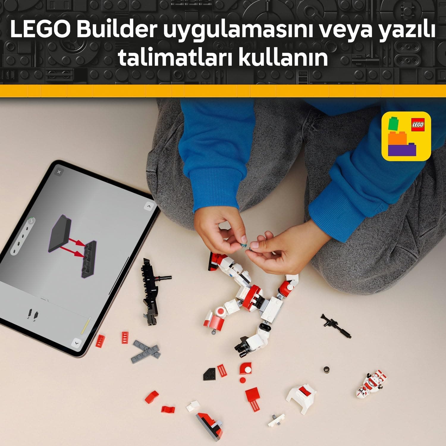 لگو Star Wars ربات اسباببازی مدل Klon Şok Trooper 75448 لگو Star Wars ربات اسباببازی مدل Klon Şok Trooper 75448