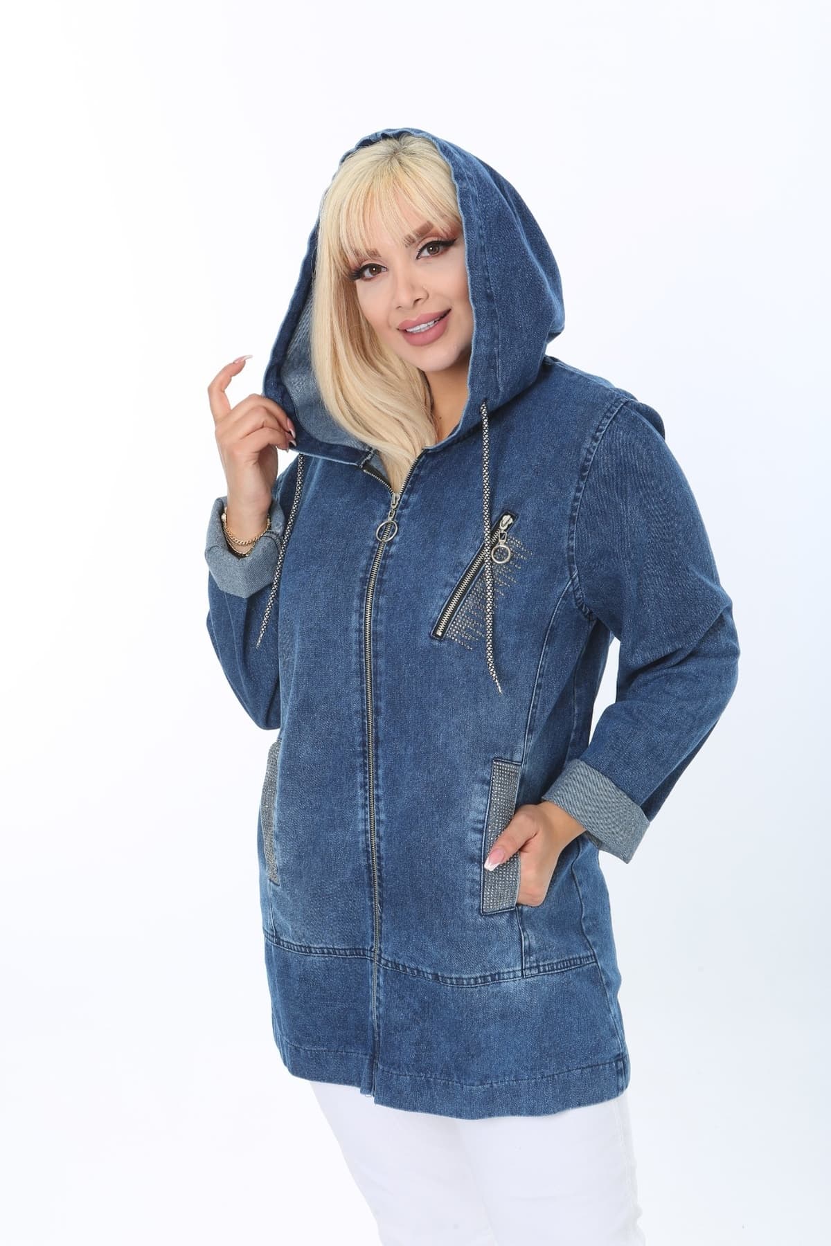 ژاکت هوشمند xlargebutik مدل ARADIĞINIZ HAVALI سایز 42/62 برای بانوان ژاکت هوشمند xlargebutik مدل ARADIĞINIZ HAVALI سایز 42/62 برای بانوان
