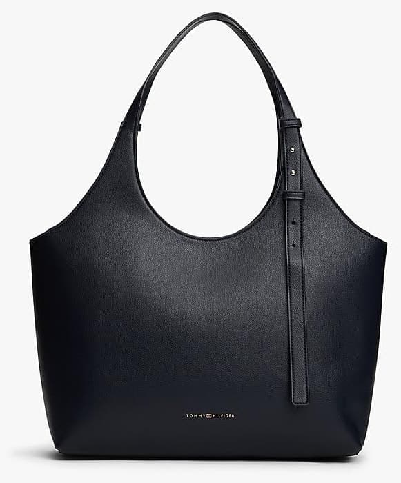 کیف توت زنانه Tommy Hilfiger با لوگو TH آبی شب مدل AW0AW18232 کیف توت زنانه Tommy Hilfiger با لوگو TH آبی شب مدل AW0AW18232