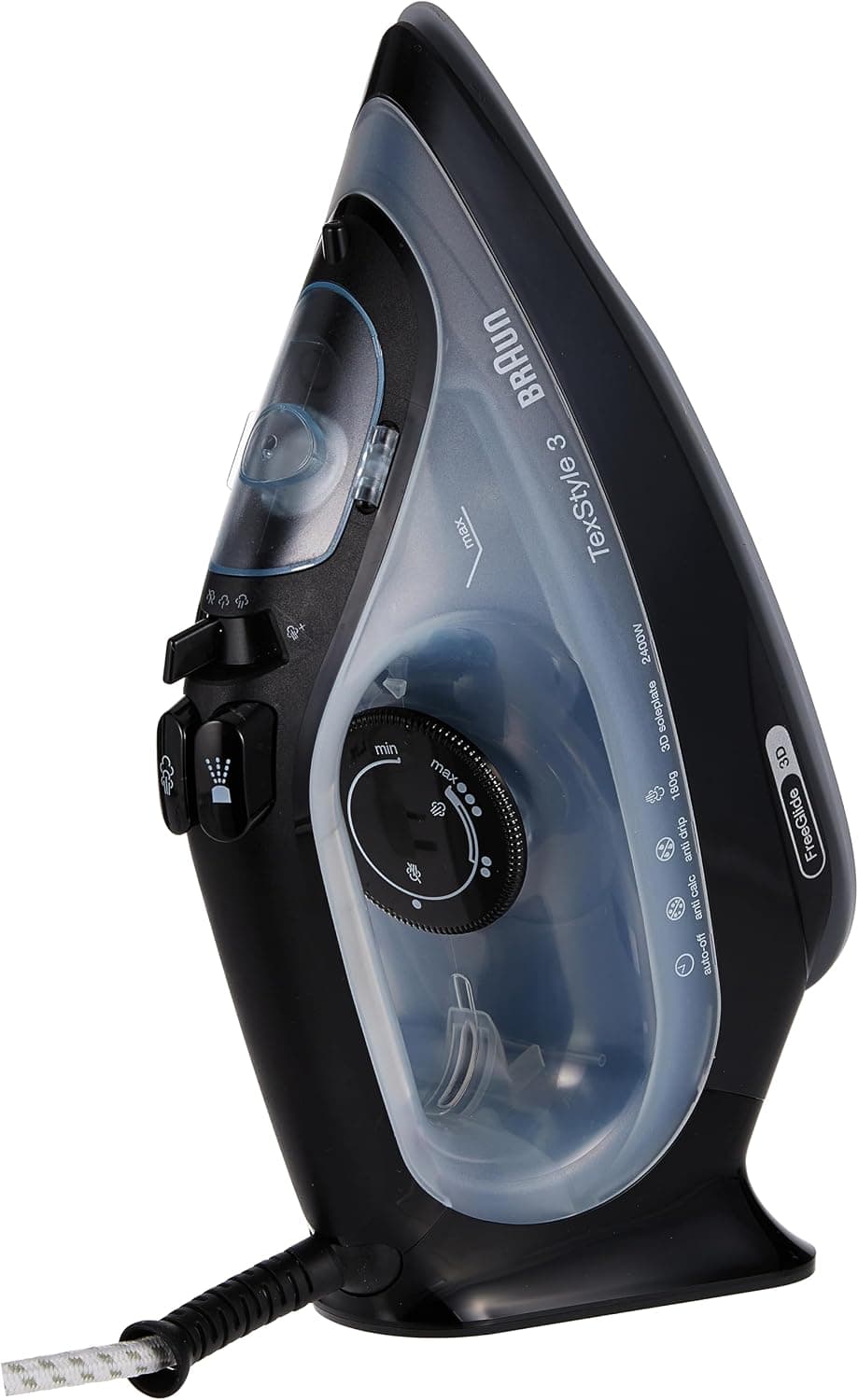 اتو بخار Braun TeXStyle مشکی مدل Si 3055 Bk اتو بخار Braun TeXStyle مشکی مدل Si 3055 Bk