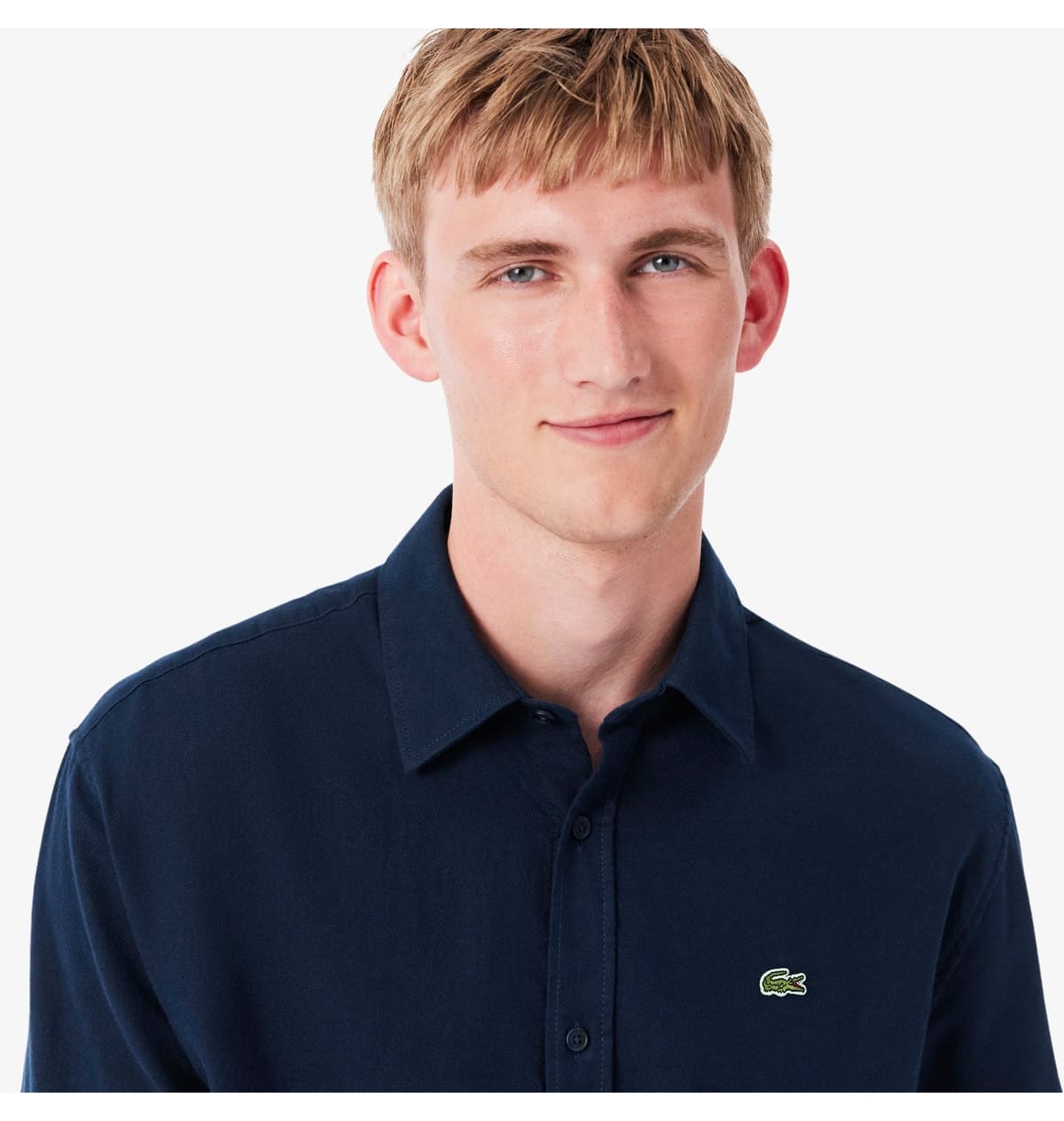 پیراهن مردانه Lacoste فیت معمولی سرمهای پیراهن مردانه Lacoste فیت معمولی سرمهای