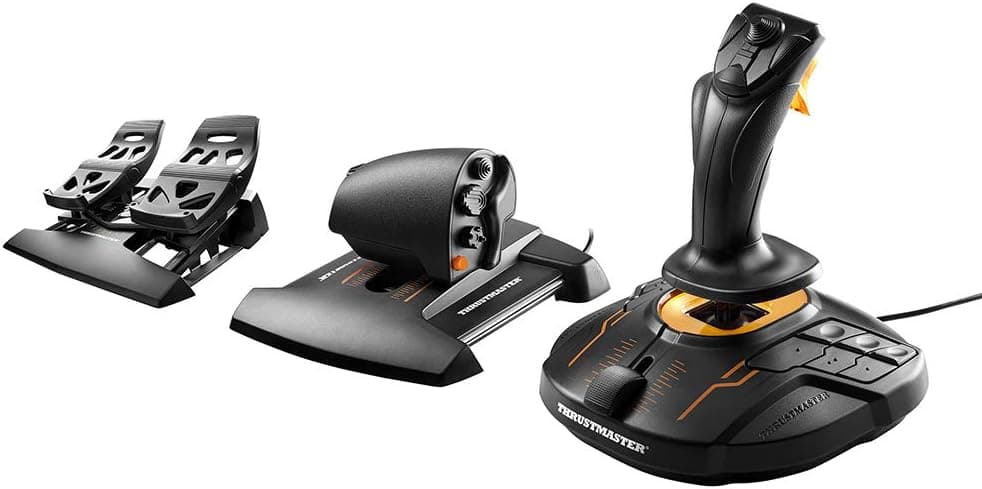 پدال رودر Thrustmaster با کنترل دقیق و فناوری S.M.A.R.T مدل TFRP پدال رودر Thrustmaster با کنترل دقیق و فناوری S.M.A.R.T مدل TFRP