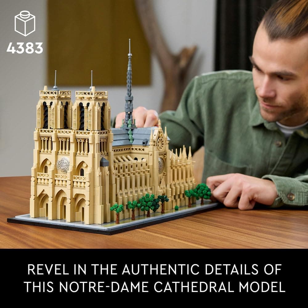 لگو Architecture Notre-Dame de Paris مدل 21061 لگو Architecture Notre-Dame de Paris مدل 21061