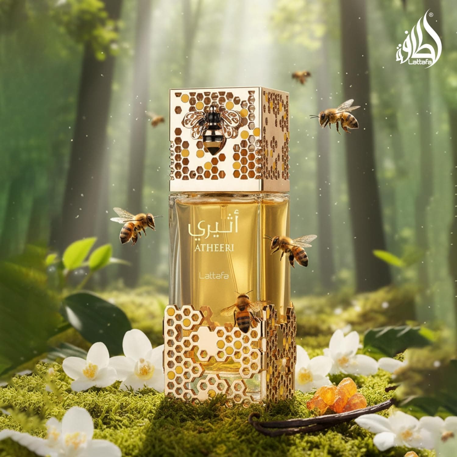 عطر زنانه Lattafa Atheeri EDP 100ml عطر زنانه Lattafa Atheeri EDP 100ml