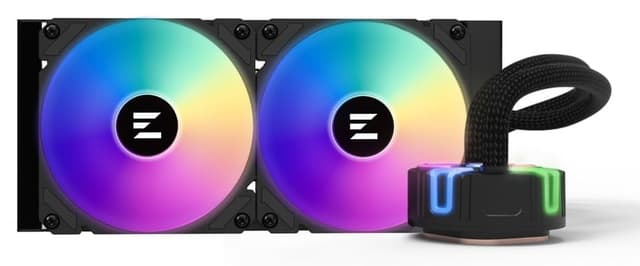 خنککننده مایع 240mm Zalman مشکی ARGB مدل Reserator5 Z24 خنککننده مایع 240mm Zalman مشکی ARGB مدل Reserator5 Z24
