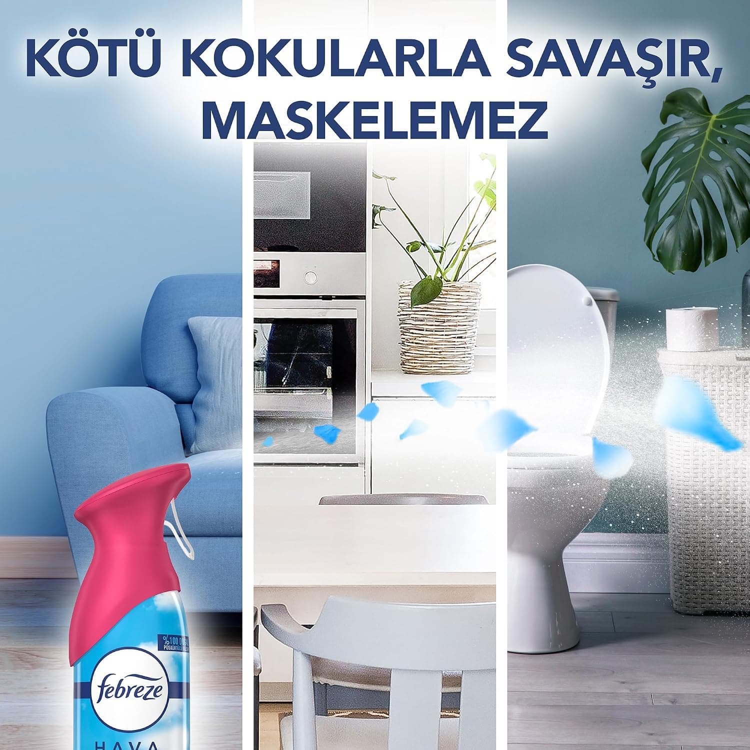 اسپری خوشبوکننده اتاق Febreze با رایحه شکوفههای گیلاس ژاپنی 185 ml اسپری خوشبوکننده اتاق Febreze با رایحه شکوفههای گیلاس ژاپنی 185 ml
