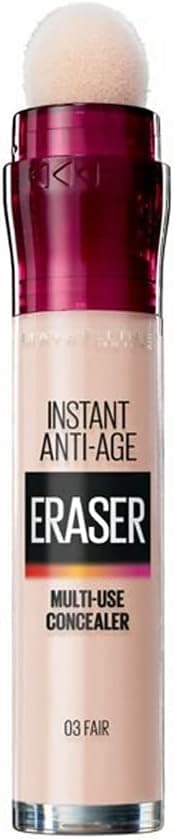 کانسیلر دور چشم MAYBELLINE مدل Instant Anti Age Eraser رنگ 03 Fair، 3×6.8ml کانسیلر دور چشم MAYBELLINE مدل Instant Anti Age Eraser رنگ 03 Fair، 3×6.8ml