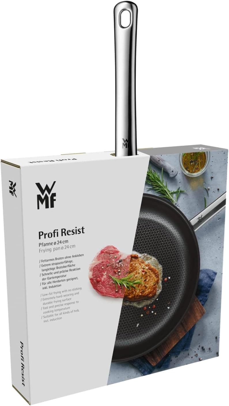 تابه 24 cm WMF Profi Resist چندلایه با روکش کامل و سطح لانهزنبوری، مناسب انواع اجاق و فر تابه 24 cm WMF Profi Resist چندلایه با روکش کامل و سطح لانهزنبوری، مناسب انواع اجاق و فر