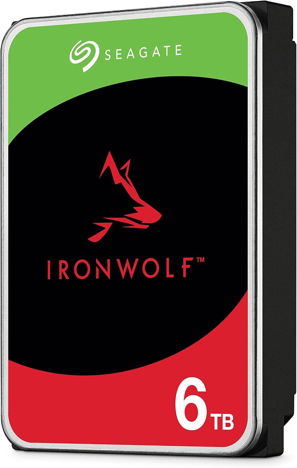 هارد دیسک داخلی NAS برای RAID، Seagate IronWolf، 4TB، CMR، 3.5 اینچ، SATA، 6GB/s، 5,400 RPM، کش 256MB، مدل ST4000VN006 هارد دیسک داخلی NAS برای RAID، Seagate IronWolf، 4TB، CMR، 3.5 اینچ، SATA، 6GB/s، 5,400 RPM، کش 256MB، مدل ST4000VN006