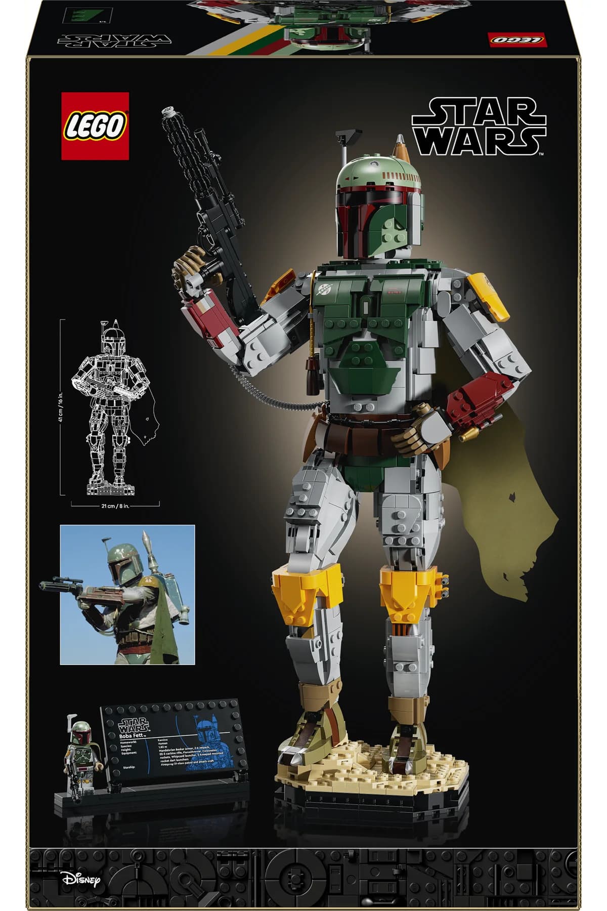 لگو Star Wars تزئینی مدل Boba Fett 75455 با 1544 قطعه لگو Star Wars تزئینی مدل Boba Fett 75455 با 1544 قطعه