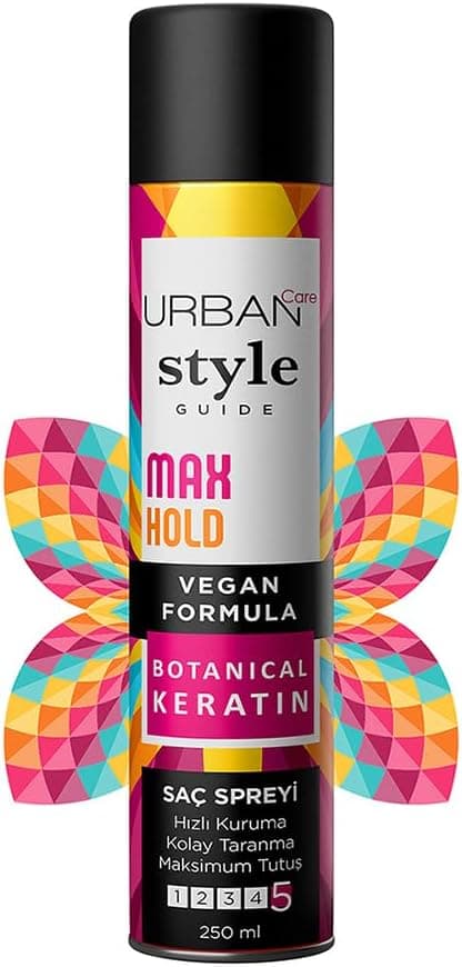 اسپری مو Urban Care Style Guide Max Hold با نگهدارندگی حداکثری وگان 250 ml اسپری مو Urban Care Style Guide Max Hold با نگهدارندگی حداکثری وگان 250 ml