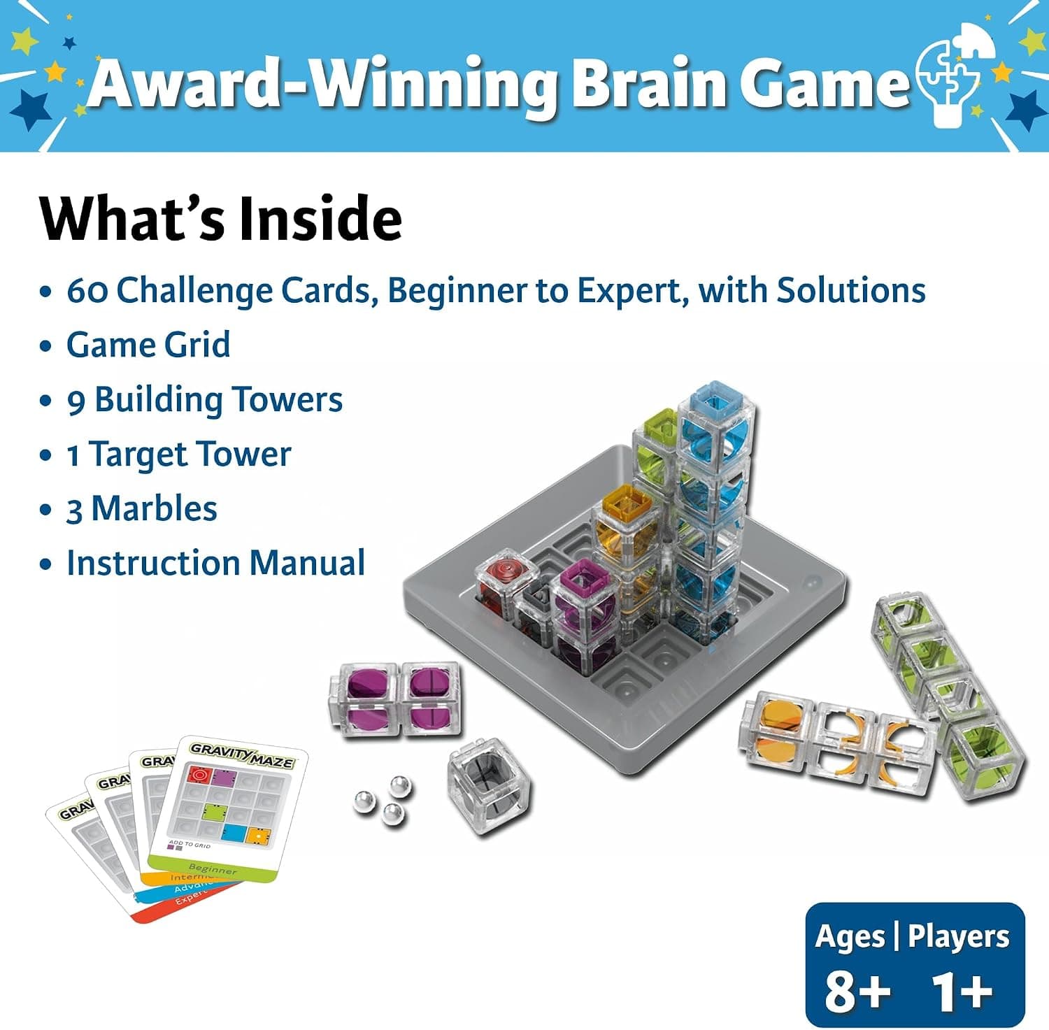 اسباببازی فکری کودک ThinkFun مدل 76433 Gravity Maze اسباببازی فکری کودک ThinkFun مدل 76433 Gravity Maze