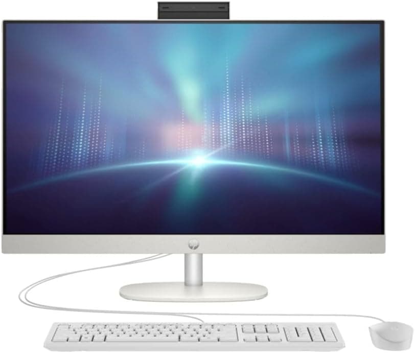کامپیوتر همهکاره HP 27 اینچی سفید Intel Core i7-1355U 16GB RAM 1TB SSD کامپیوتر همهکاره HP 27 اینچی سفید Intel Core i7-1355U 16GB RAM 1TB SSD