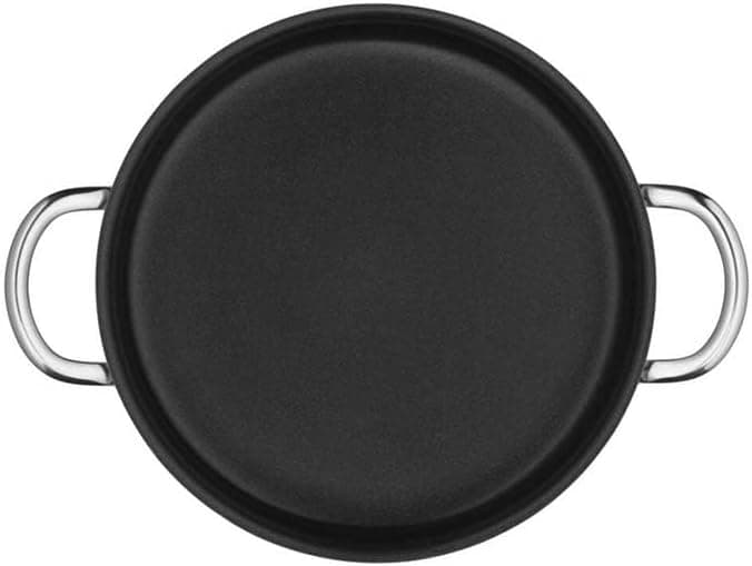 قابلمه کمعمق WMF Mini 18 cm با روکش نچسب از فولاد ضدزنگ براق Cromargan®، مناسب اجاق القایی قابلمه کمعمق WMF Mini 18 cm با روکش نچسب از فولاد ضدزنگ براق Cromargan®، مناسب اجاق القایی