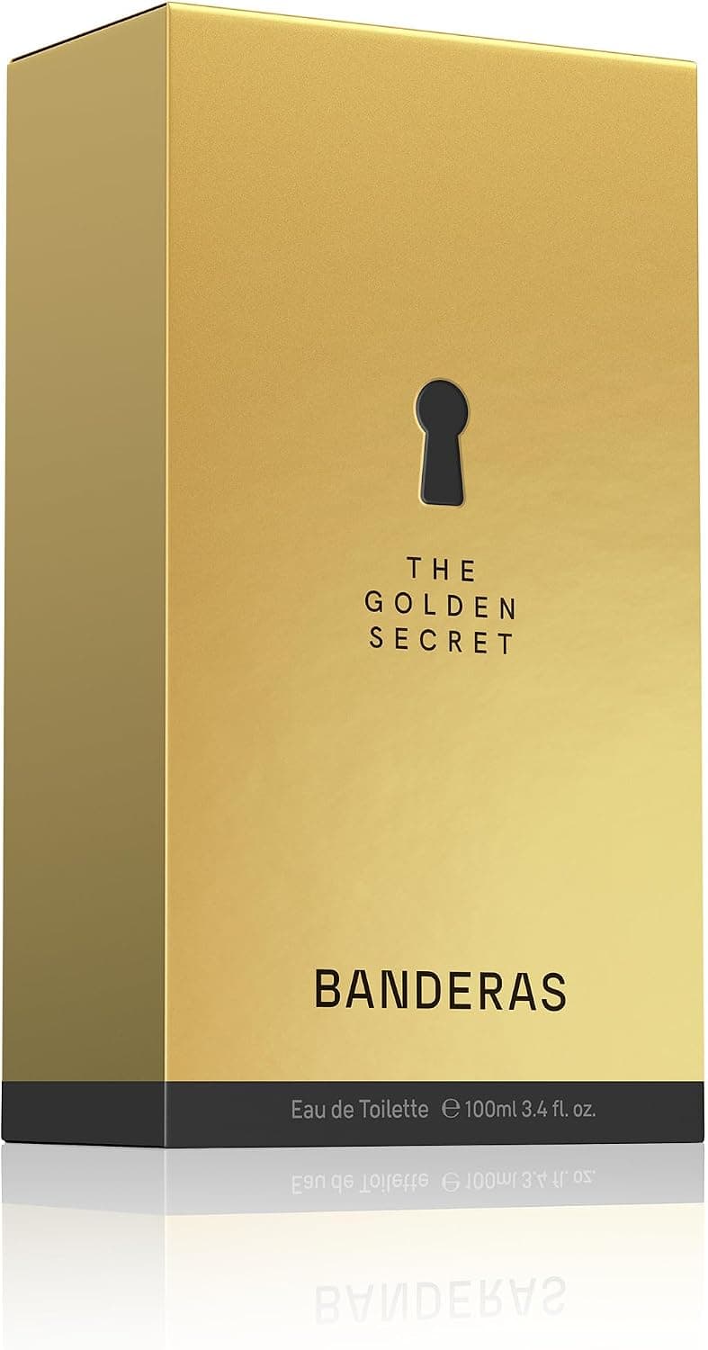 ادو تویلت مردانه Antonio Banderas The Golden Secret مدل 100 ml ادو تویلت مردانه Antonio Banderas The Golden Secret مدل 100 ml