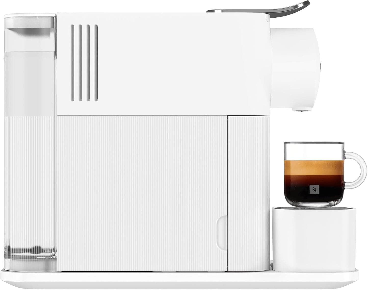 دستگاه قهوهساز کپسولی تکنفره اتوماتیک Nespresso De'Longhi با کفساز شیر خودکار مدل Lattissima One Evo EN510.W 1450W سفید دستگاه قهوهساز کپسولی تکنفره اتوماتیک Nespresso De'Longhi با کفساز شیر خودکار مدل Lattissima One Evo EN510.W 1450W سفید