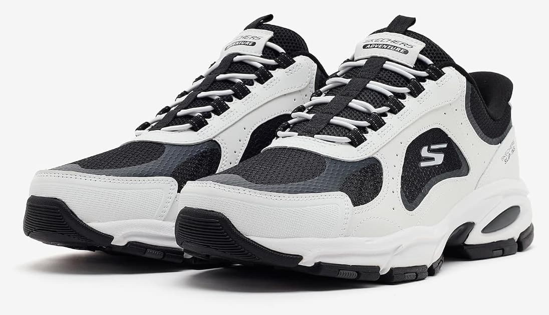 کفش مردانه Skechers سفید مدل VIGOR 2.0 کفش مردانه Skechers سفید مدل VIGOR 2.0