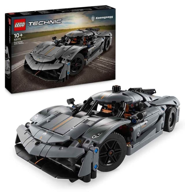 لگو 42173 Technic Koenigsegg Jesko Absolut خودروی هایپر خاکستری کودکان لگو 42173 Technic Koenigsegg Jesko Absolut خودروی هایپر خاکستری کودکان