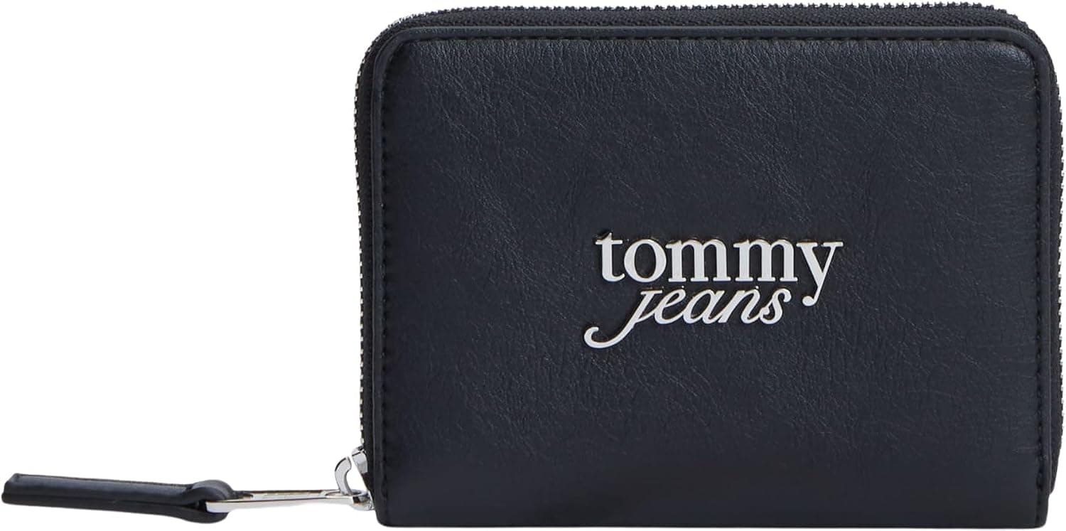 کیف پول زنانه Tommy Jeans مشکی مدل TJW BOLD MED ZA OS کیف پول زنانه Tommy Jeans مشکی مدل TJW BOLD MED ZA OS