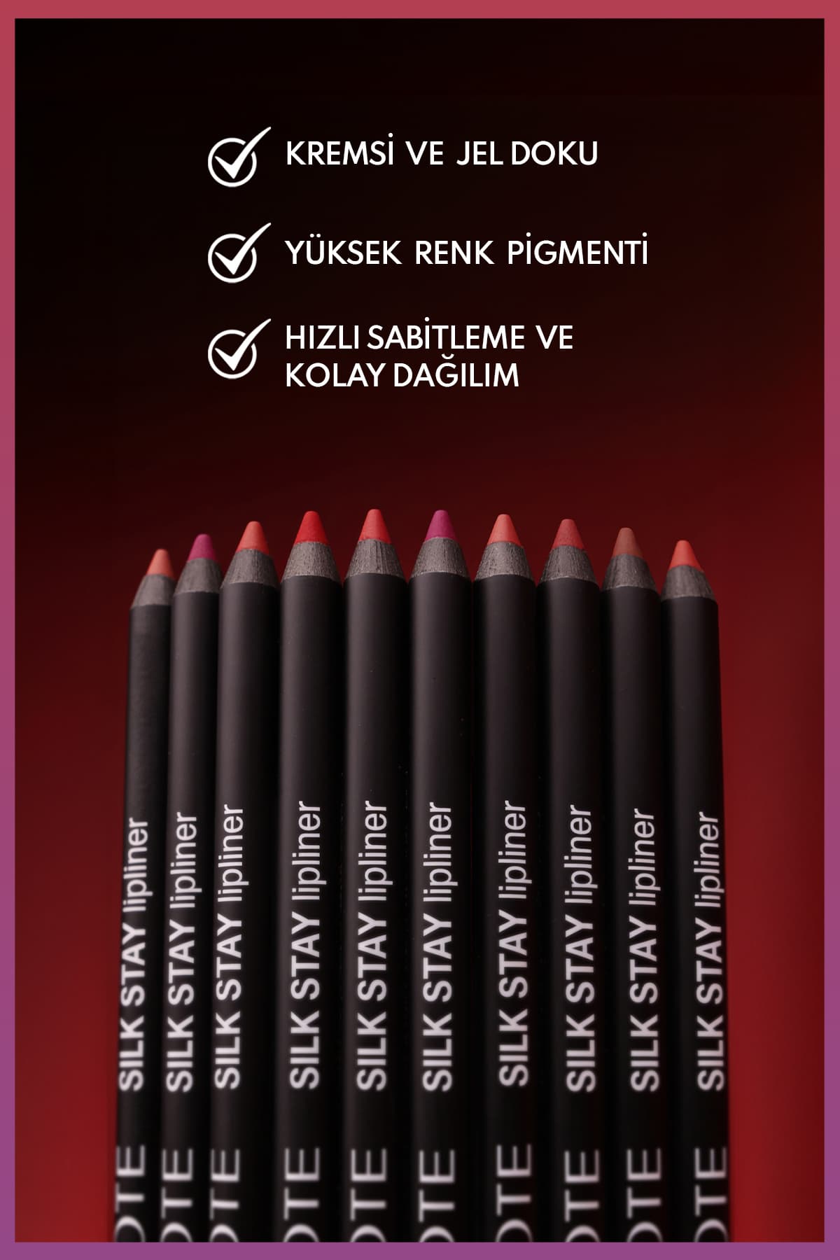 مداد لب Note Cosmetics ضدآب ابریشمی Silk Stay شماره 08 قرمز اسکارلت مداد لب Note Cosmetics ضدآب ابریشمی Silk Stay شماره 08 قرمز اسکارلت