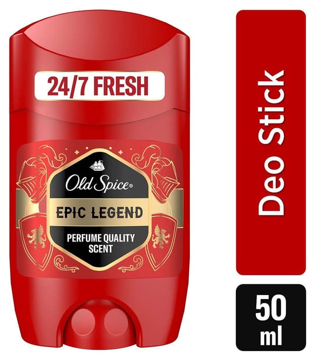 دئودورانت استیک مردانه Old Spice بدون آلومینیوم ضد لکه Epic Legend 50 ml دئودورانت استیک مردانه Old Spice بدون آلومینیوم ضد لکه Epic Legend 50 ml