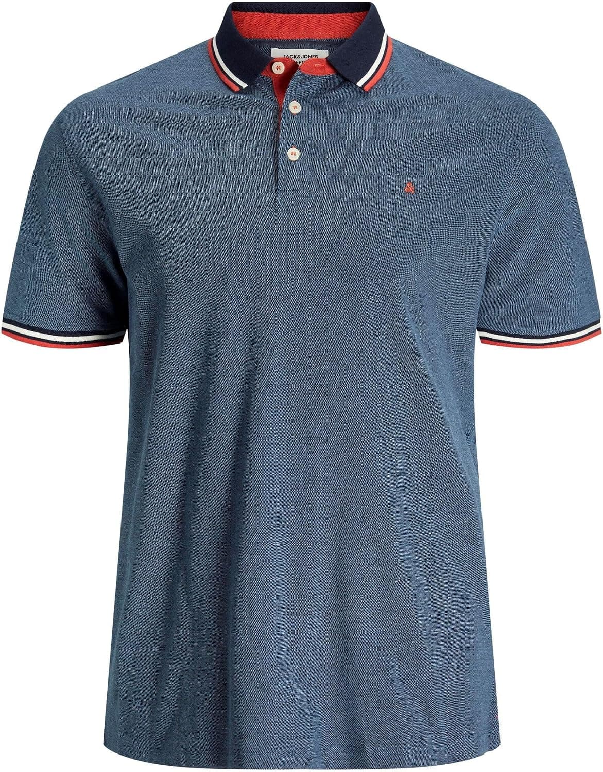 پولوشرت مردانه JACK & JONES آستین کوتاه فیت معمولی مدل Jjepaulos پولوشرت مردانه JACK & JONES آستین کوتاه فیت معمولی مدل Jjepaulos