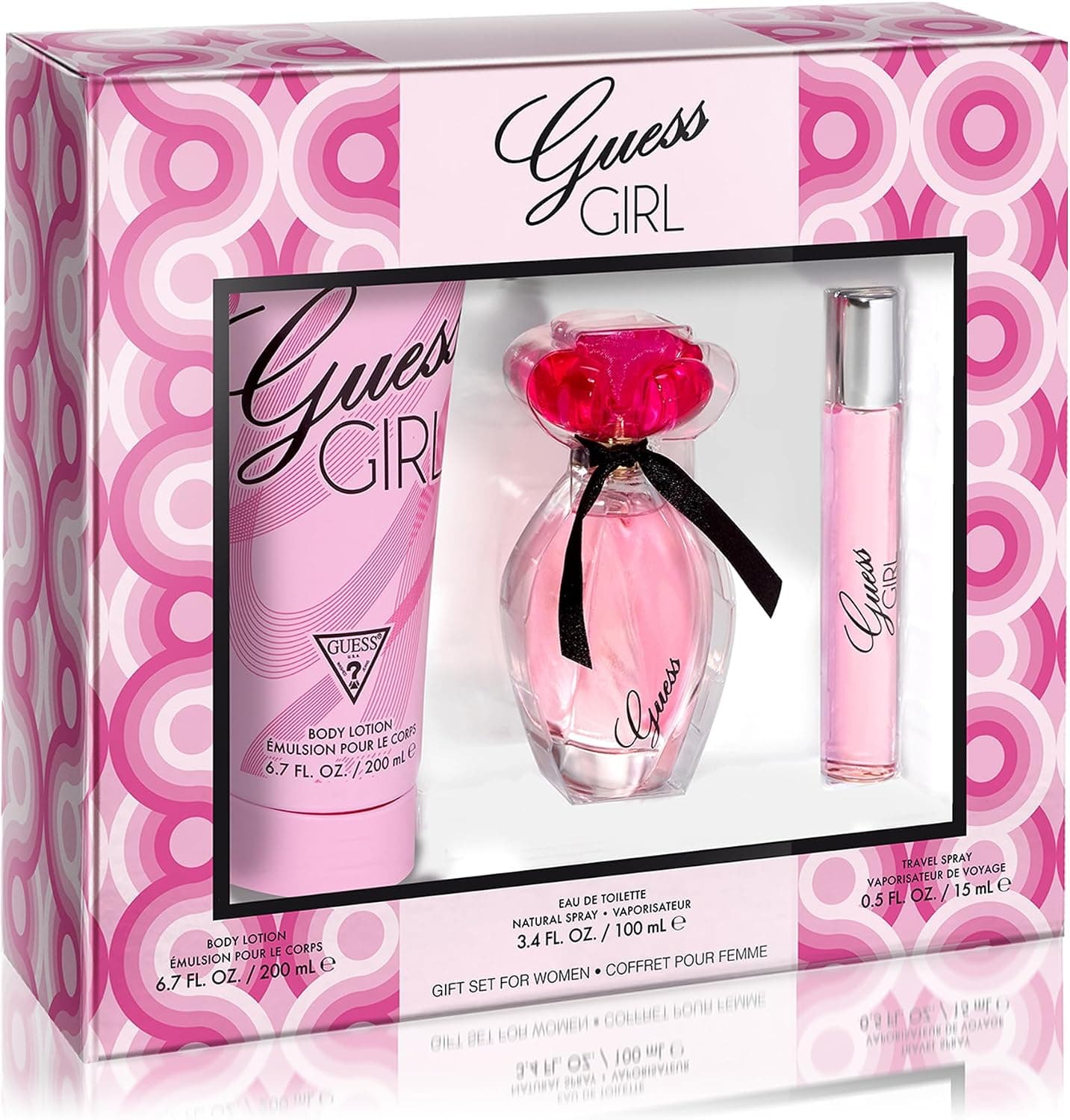 ست عطر دخترانه GUESS Girl EDT 100ML + EDT 15 + BL 200ML ست عطر دخترانه GUESS Girl EDT 100ML + EDT 15 + BL 200ML