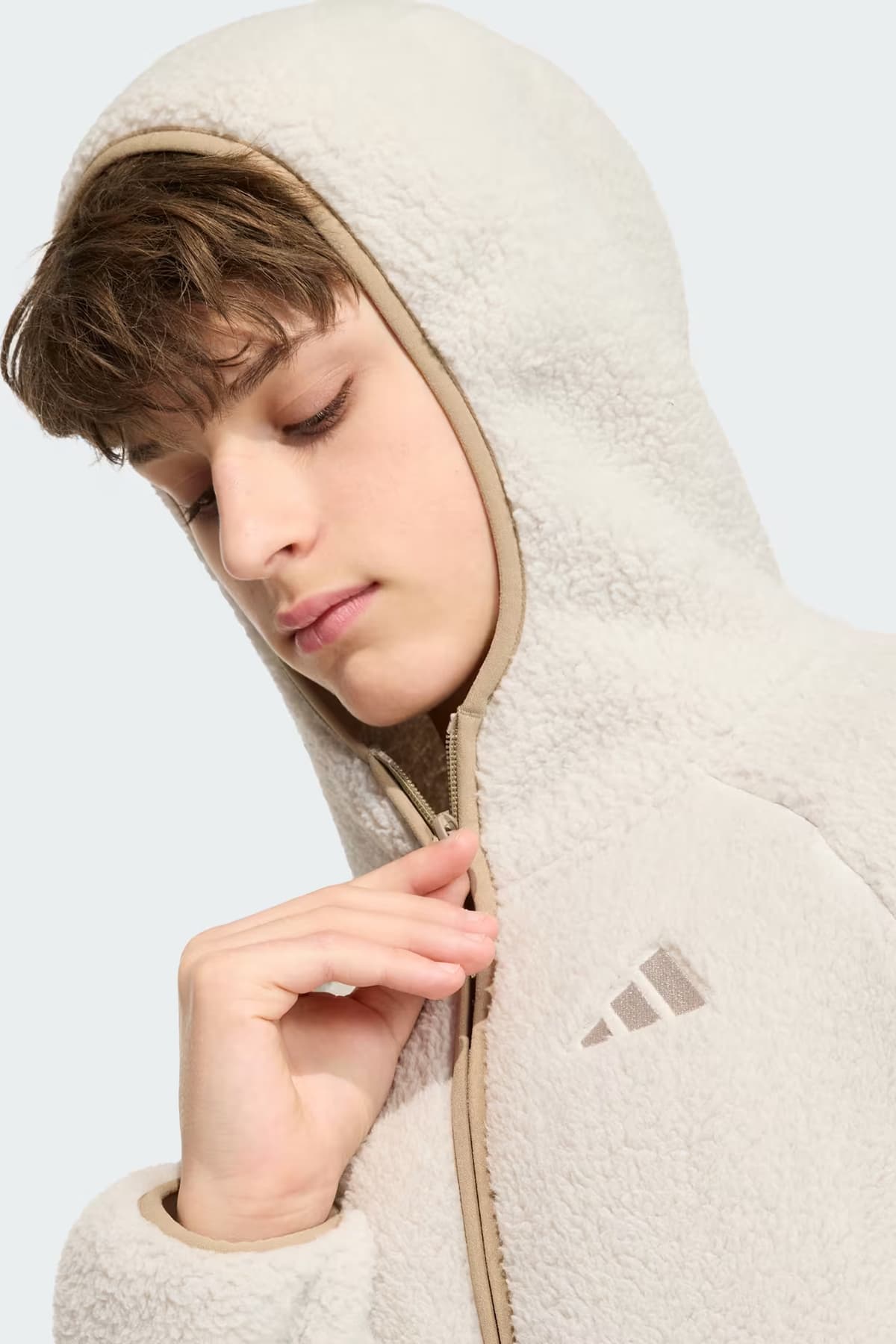 ژاکت پولار بچگانه adidas Terrex هودیدار مدل Xploric ژاکت پولار بچگانه adidas Terrex هودیدار مدل Xploric