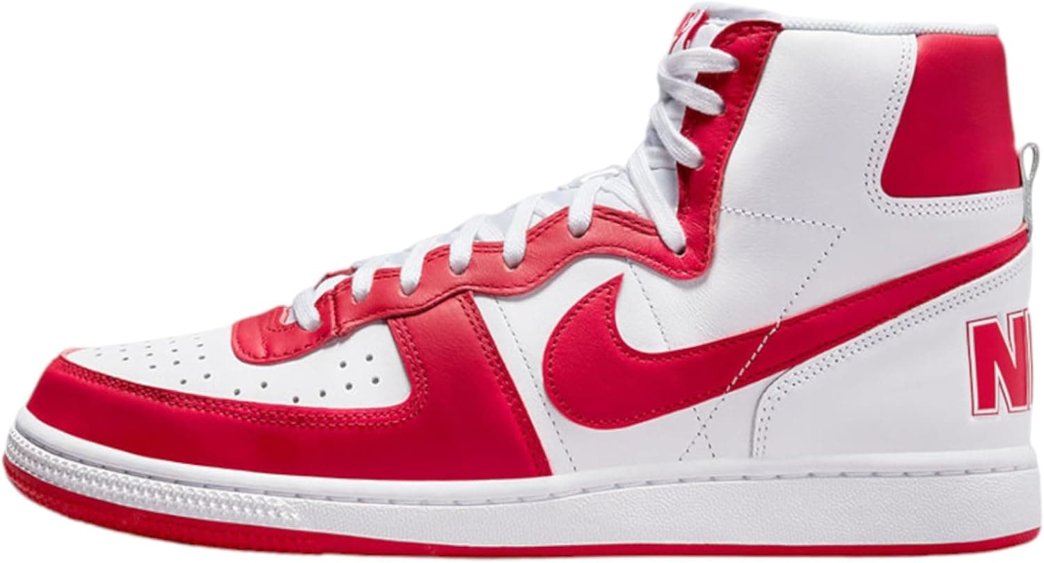 کفش اسپرت روزمره مردانه Nike چرم طبیعی سفید و قرمز مدل Terminatör High کفش اسپرت روزمره مردانه Nike چرم طبیعی سفید و قرمز مدل Terminatör High