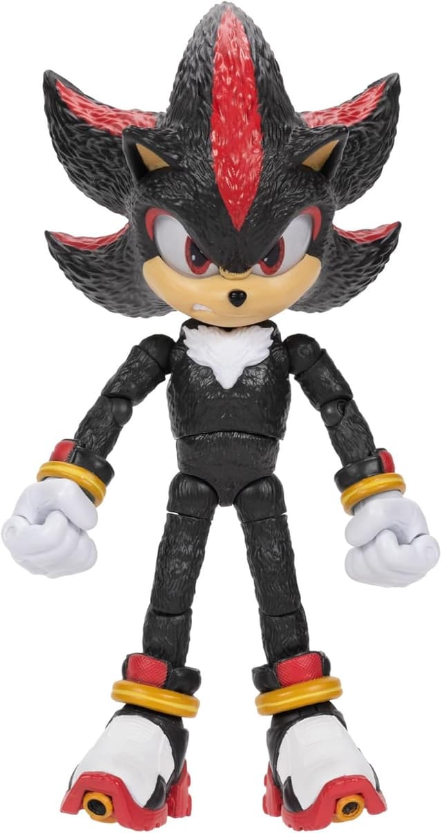 فیگور اکشن 5 اینچی Sonic The Hedgehog شخصیت Shadow مدل SONIC THE HEDGEHOG 3 فیگور اکشن 5 اینچی Sonic The Hedgehog شخصیت Shadow مدل SONIC THE HEDGEHOG 3