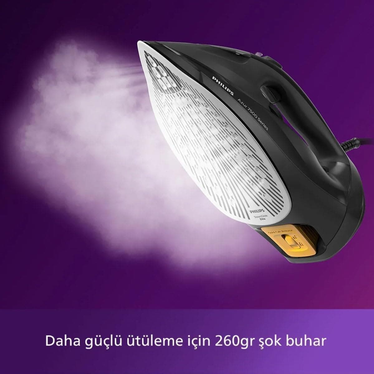 اتو بخار PHILIPS سری 7500، توان 3200W، کفی SteamGlide Elite، مخزن 300 ml، مدل DST7511/80 اتو بخار PHILIPS سری 7500، توان 3200W، کفی SteamGlide Elite، مخزن 300 ml، مدل DST7511/80