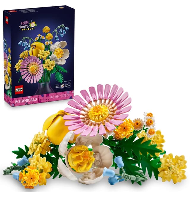 لگو 10347 Botanicals برای 9+ سال دستهگل زرد کوچک، 373 قطعه لگو 10347 Botanicals برای 9+ سال دستهگل زرد کوچک، 373 قطعه