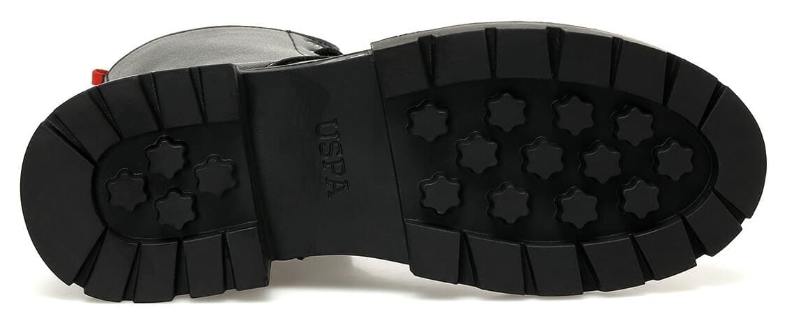 بوت بایکر زنانه U.S. Polo Assn. مشکی مدل HALLES 3PR بوت بایکر زنانه U.S. Polo Assn. مشکی مدل HALLES 3PR