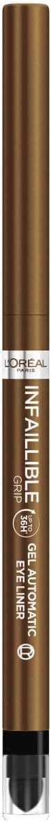 خط چشم مایع Infaillible برند L'Oreal Paris رنگ اسپرسو برنزه مدل 12 خط چشم مایع Infaillible برند L'Oreal Paris رنگ اسپرسو برنزه مدل 12
