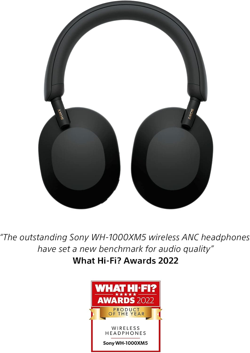 هدفون بیسیم Sony روگوشی حذف نویز مشکی مدل WH 1000XM5 هدفون بیسیم Sony روگوشی حذف نویز مشکی مدل WH 1000XM5