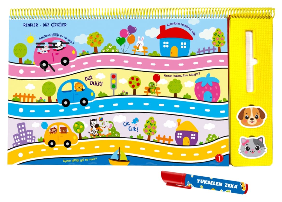 کتاب فعالیت Yükselen Zeka مدل PanoBig Bebek بزرگترین کتاب فعالیت دنیا کتاب فعالیت Yükselen Zeka مدل PanoBig Bebek بزرگترین کتاب فعالیت دنیا