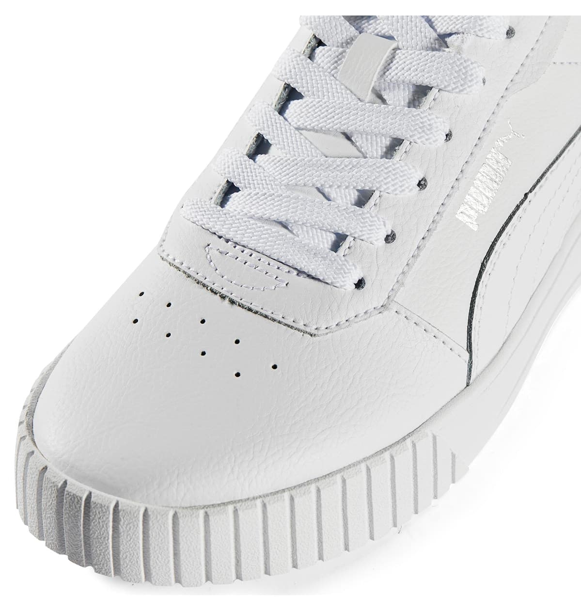 کفش اسنیکر زنانه Puma سفید Carina 2.0 مدل 38584902 کفش اسنیکر زنانه Puma سفید Carina 2.0 مدل 38584902