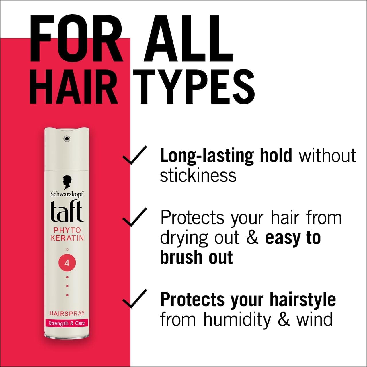 اسپری حالتدهنده مو Taft Schwarzkopf Phyto-Keratin 250 ml Hold 4 اسپری حالتدهنده مو Taft Schwarzkopf Phyto-Keratin 250 ml Hold 4