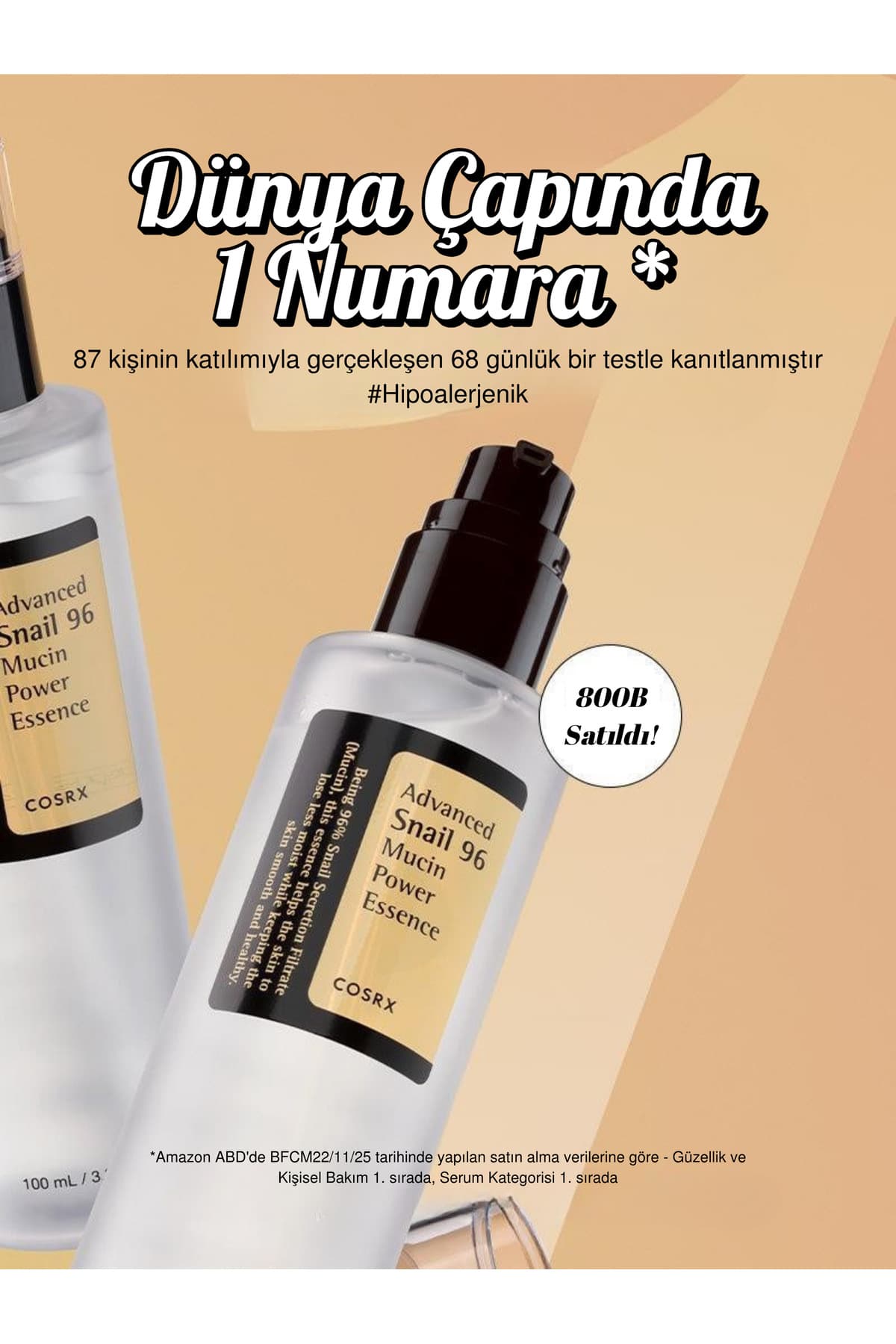 اسانس آبرسان و مغذی صورت Cosrx مدل Advanced Snail 96 Mucin Power 100ml اسانس آبرسان و مغذی صورت Cosrx مدل Advanced Snail 96 Mucin Power 100ml