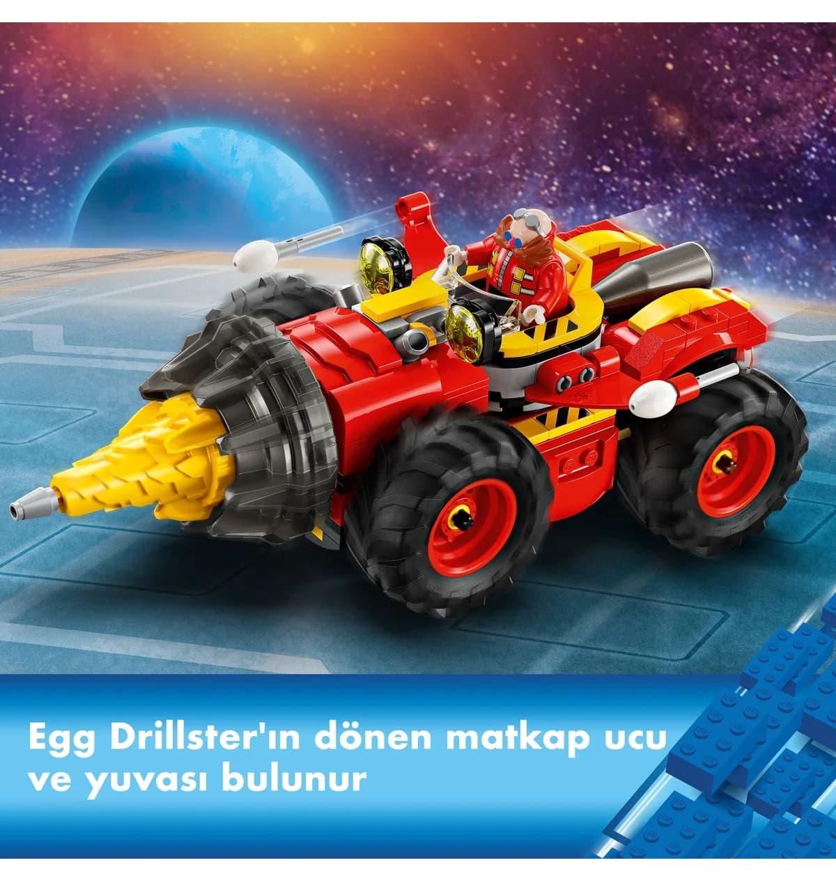 لگو Sonic the Hedgehog Super Sonic مقابل Egg Drillster مدل 76999 لگو Sonic the Hedgehog Super Sonic مقابل Egg Drillster مدل 76999