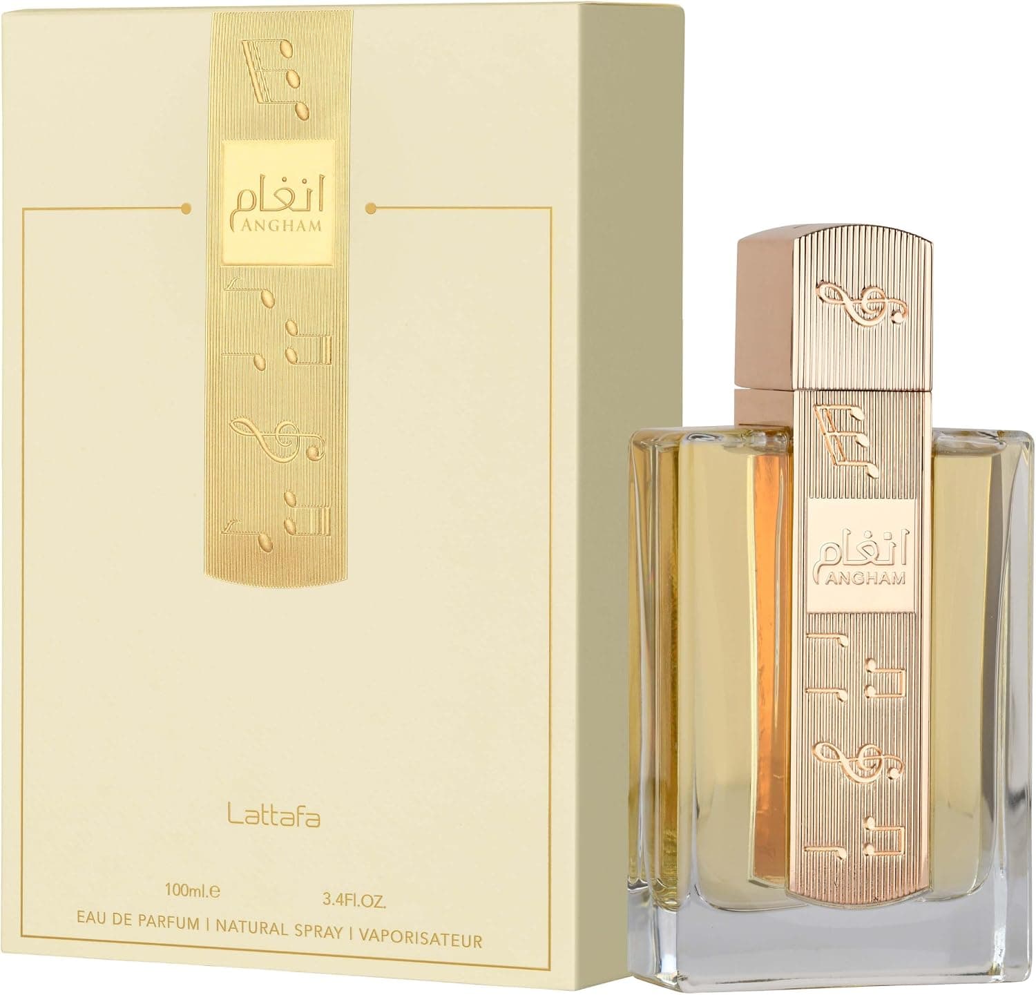 عطر زنانه Lattafa ادو پرفیوم Angham 100ml عطر زنانه Lattafa ادو پرفیوم Angham 100ml