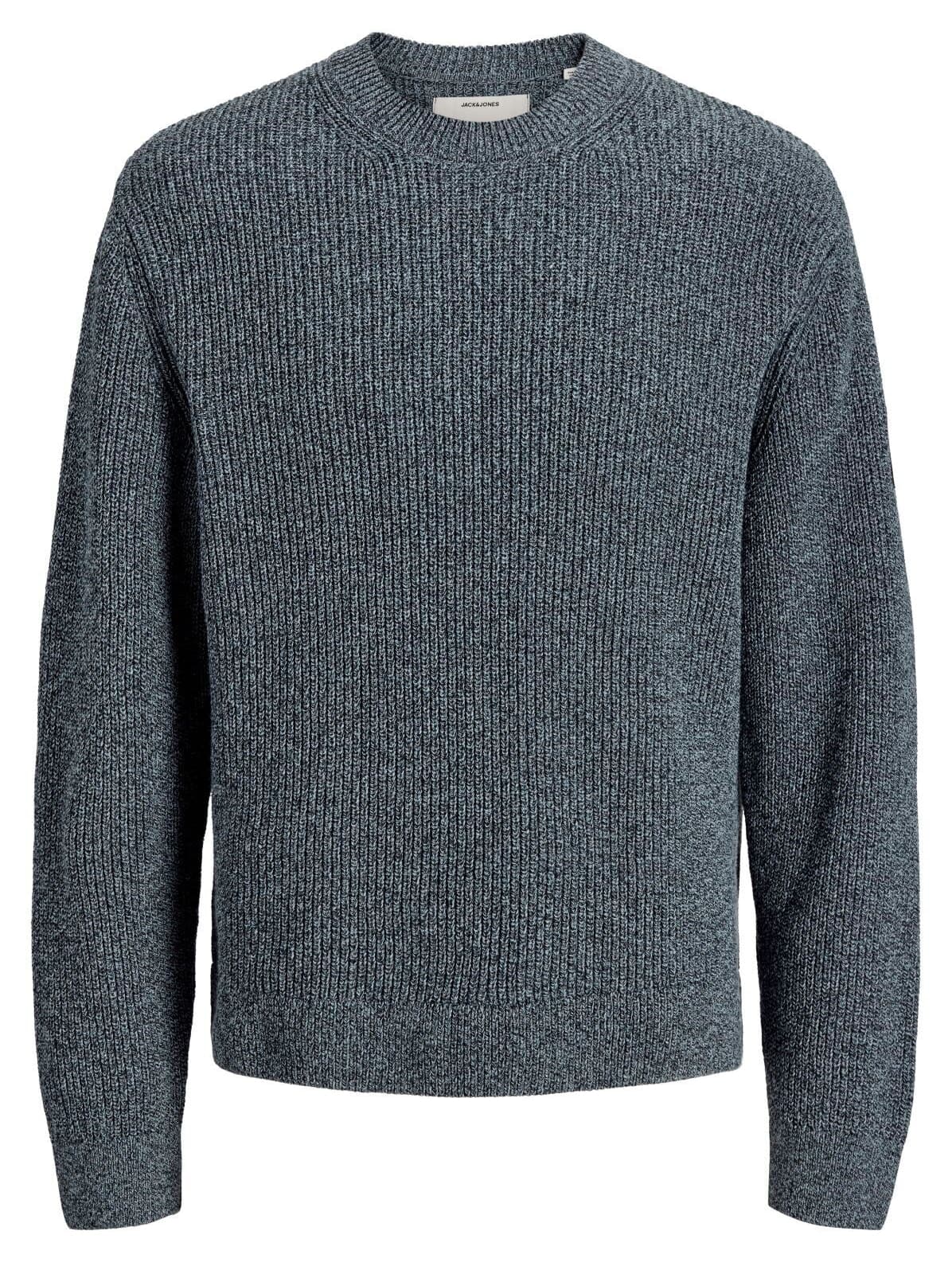 پلیور مردانه Jack & Jones بافت یقه گرد سایز بزرگ مدل Fusion پلیور مردانه Jack & Jones بافت یقه گرد سایز بزرگ مدل Fusion